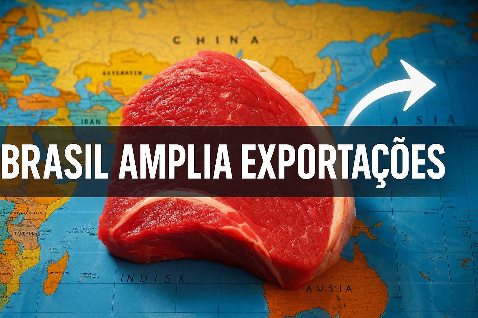 Indonésia autoriza 17 frigoríficos do Brasil e total chega a 38. Expansão de 80% reforça exportações de carne bovina no mercado asiático.