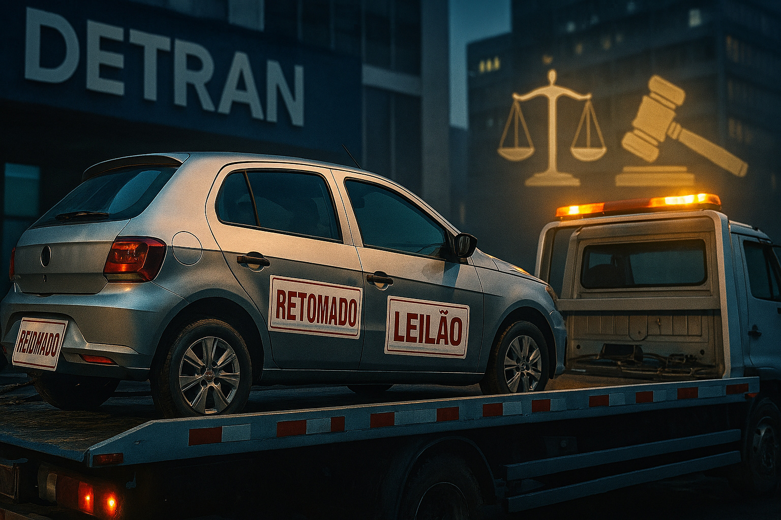 Nova norma do CNJ e do Contran muda regras da inadimplência: retomada de carro financiado agora pode ocorrer sem processo judicial, direto pelo Detran