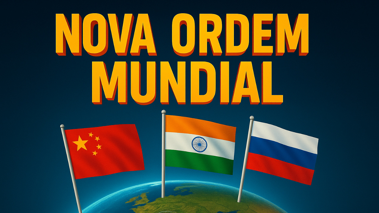 China, Índia e Rússia fortalecem laços estratégicos em meio a tensões comerciais com os EUA. Xi Jinping apresenta proposta de governança global durante cúpula em Tianjin, com apoio de Vladimir Putin e Narendra Modi. Fonte: gerado por Inteligência Artificial