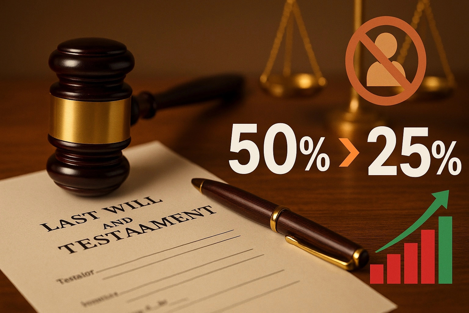 Com o novo Código Civil em 2025 que corta herança obrigatória de 50% para 25% e retira cônjuge da lista de herdeiros, aumento pela procura por planejamento sucessório bate novo recorde - entenda como ficará a herança com essa mudança