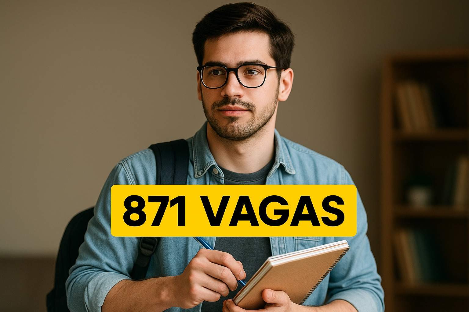 A UEMS abriu inscrições para o Vestibular 2026 com 871 vagas em 18 cidades de MS. Provas acontecem em 23 de novembro.