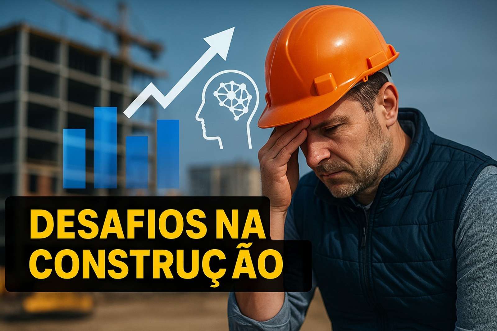 Setor da construção civil sofre com escassez de mão de obra e juros altos, mas aposta em IA e gestão para superar desafios.