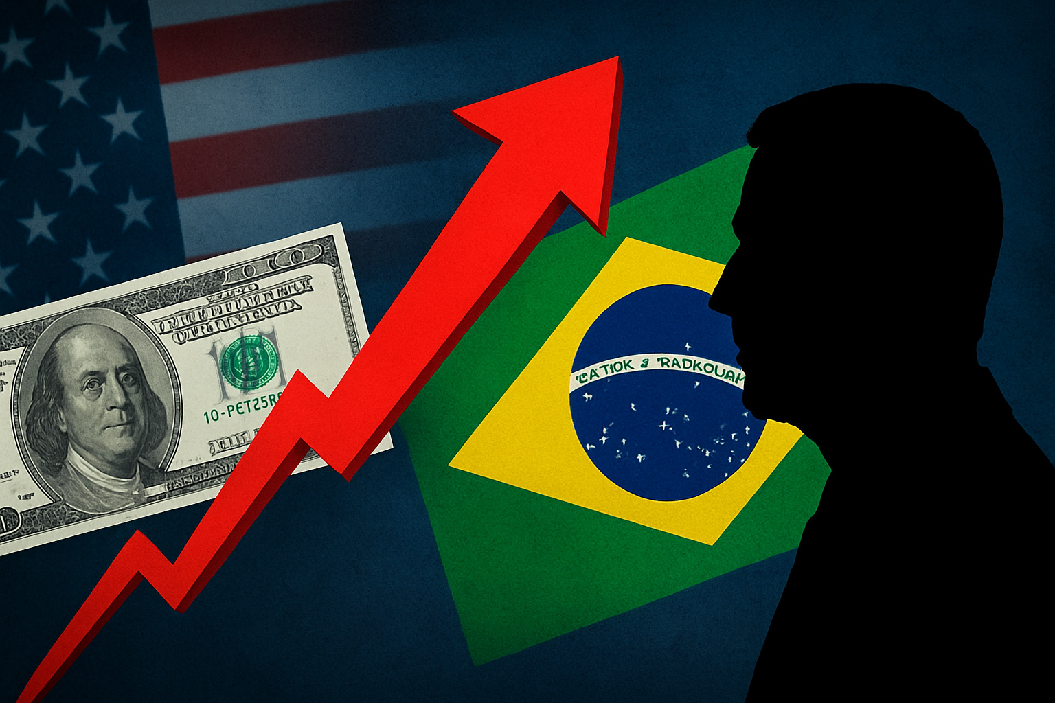 Dólar em Alta: Tensões Entre EUA e Brasil Elevam Incertezas na Economia