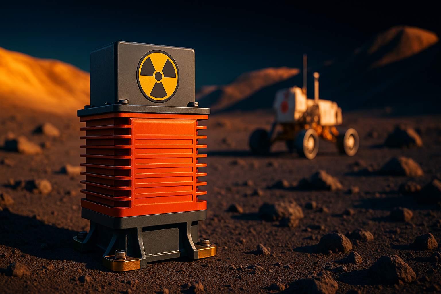 Resíduos nucleares reciclados alimentam baterias espaciais: amerício-241 com meia-vida de 430 anos impulsionará veículos lunares e pousadores da NASA