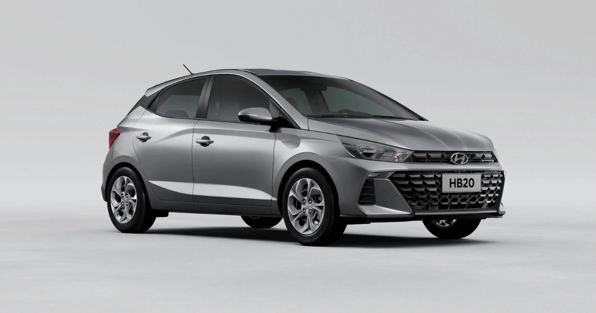 Hyundai HB20 turbo automático 2025 entra em oferta por R$ 108,5 mil, com 120 cv e até 14,7 km/l, para competir com Onix, Polo e Argo. (Imagem: motorshow)