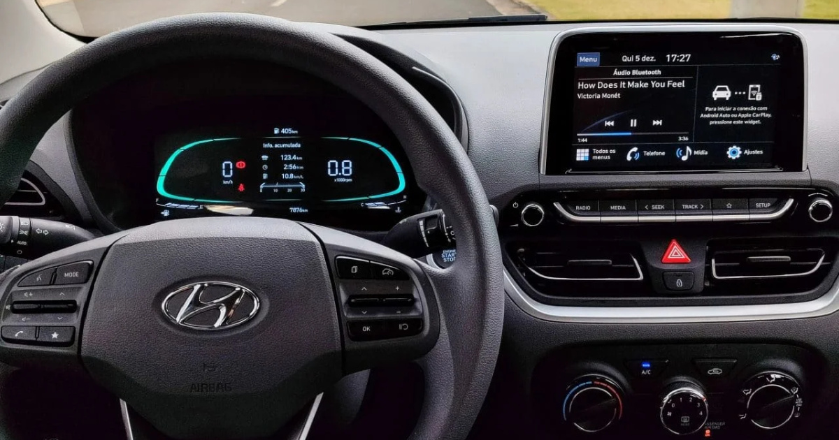 Hyundai HB20 turbo automático 2025 entra em oferta por R$ 108,5 mil, com 120 cv e até 14,7 km/l, para competir com Onix, Polo e Argo. (Imagem: motorshow)