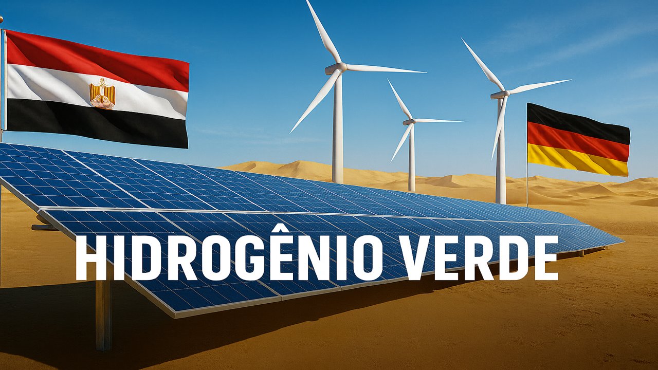 Hidrogênio; Egito; Energia; Alemanha.