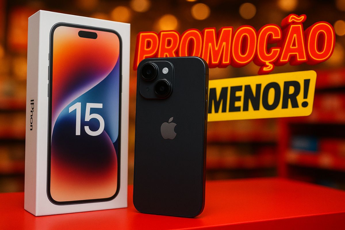 Promoção derruba preço do iPhone 15 para o menor nível desde o lançamento e reforça custo-benefício em 2025