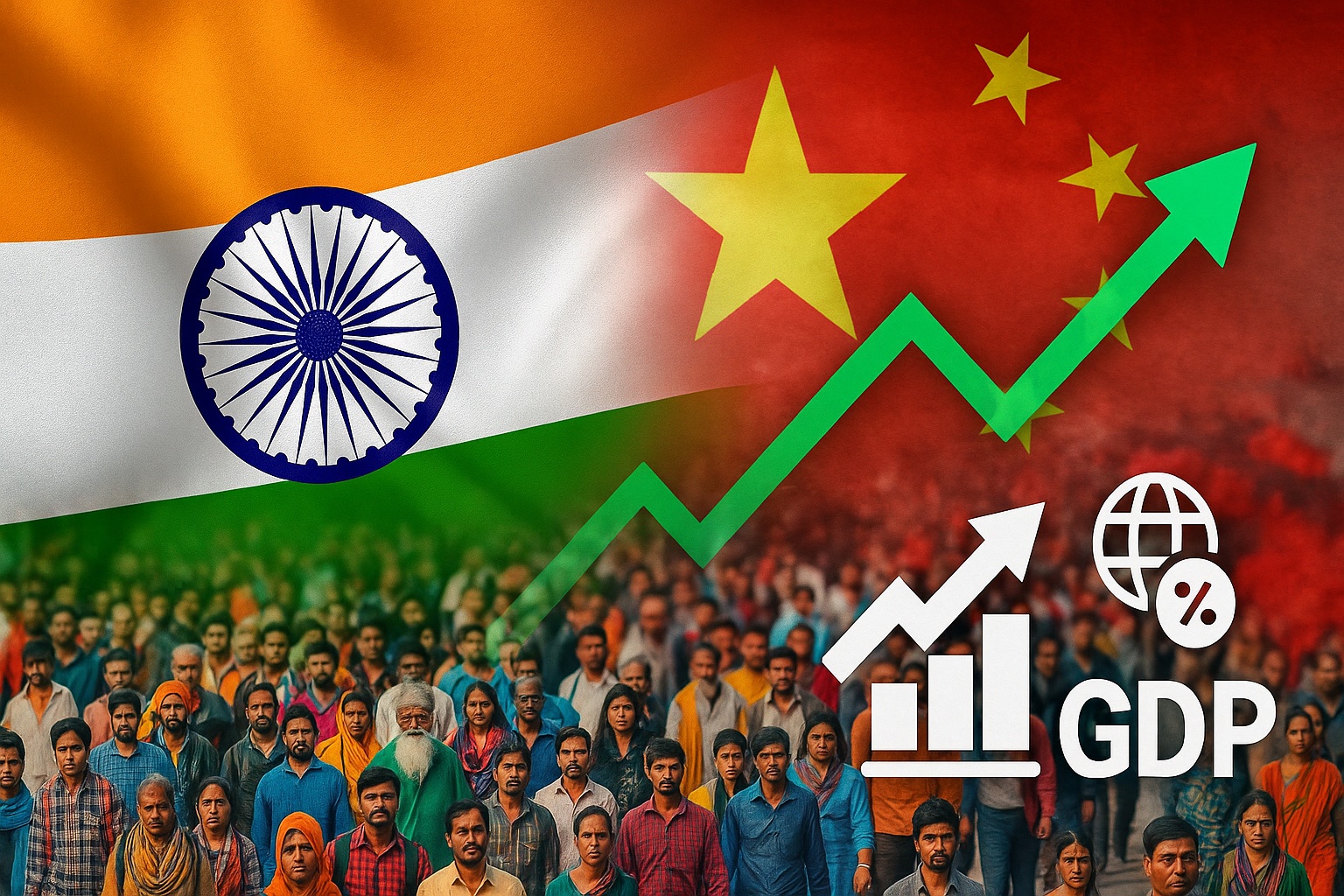 Índia consolida em 2025 posição de país mais populoso do mundo