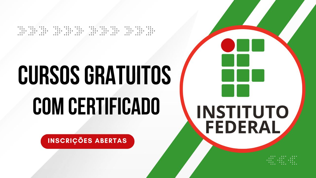 O Instituto Federal oferece cursos gratuitos online em educação, com inscrições abertas e certificados válidos. Confira as opções e saiba como participar.