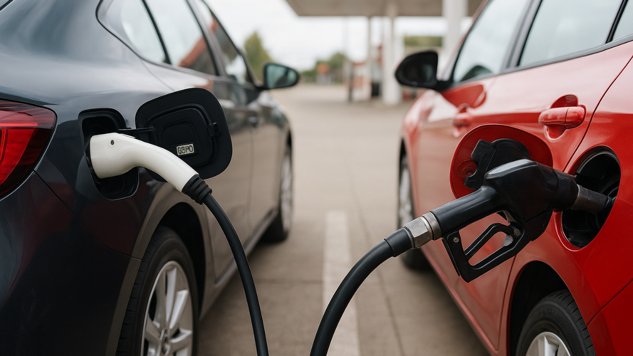 Estudo mostra que carregar um carro elétrico no Brasil pode ser até 73,6% mais barato do que abastecer um veículo a combustão. Entenda os números e impactos econômicos dessa comparação. Fonte: IA