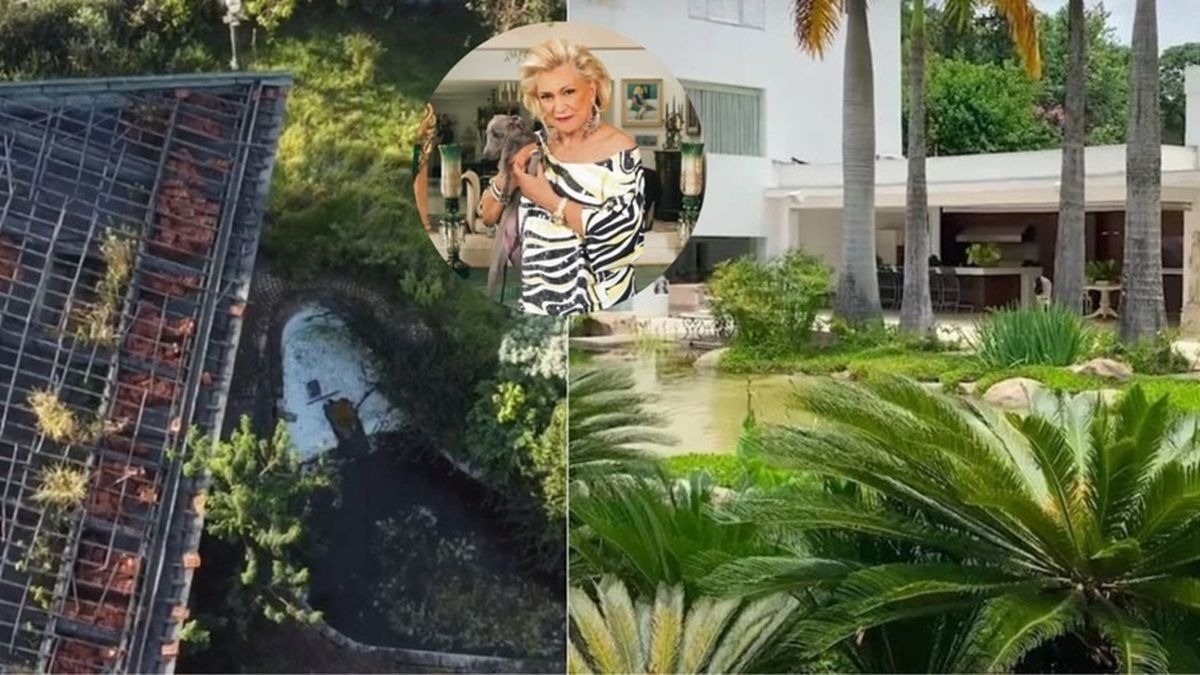 Mansão da Hebe no Morumbi, com 2.221 m² de terreno e 962 m² de área construída, é demolida em região de metro milionário.