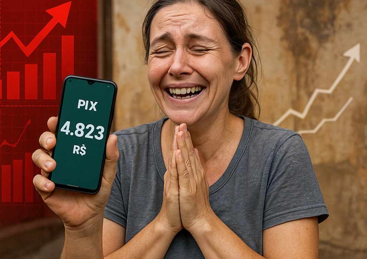 Pix inesperado de R$ 4.823 salva mulher endividada — e gesto comove os verdadeiros donos do dinheiro