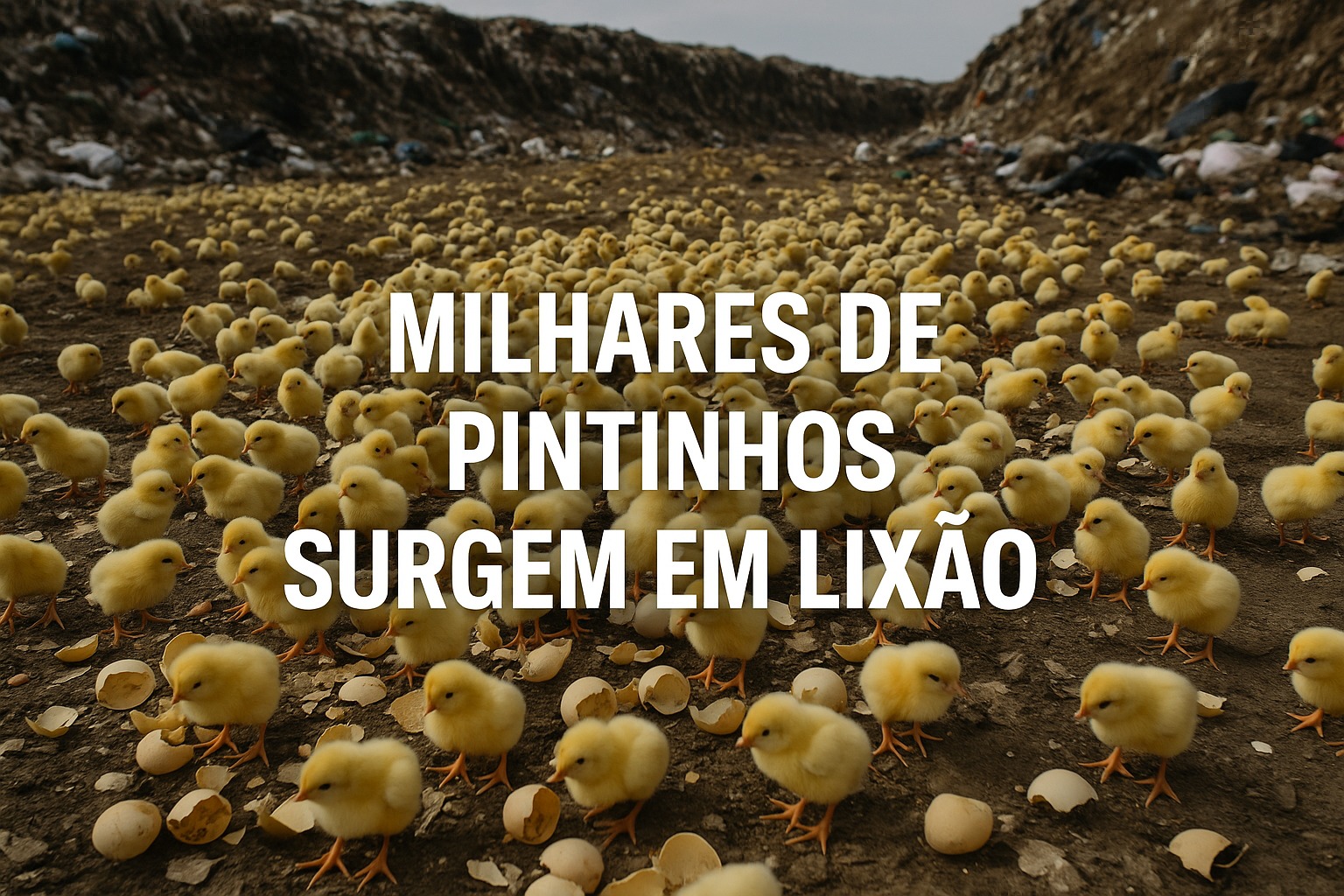 Pintinhos, Lixão