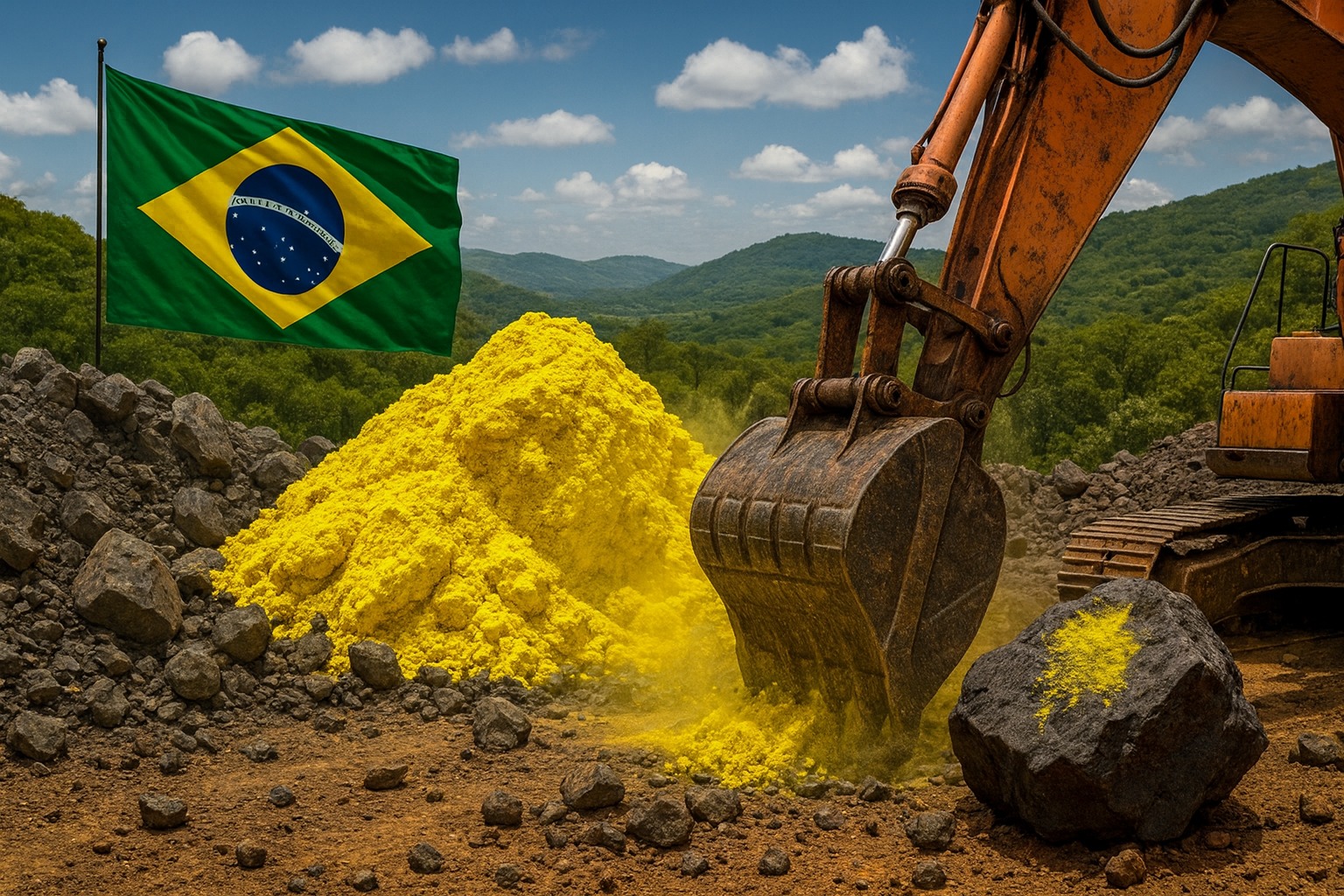 Caetité, Mina, Urânio