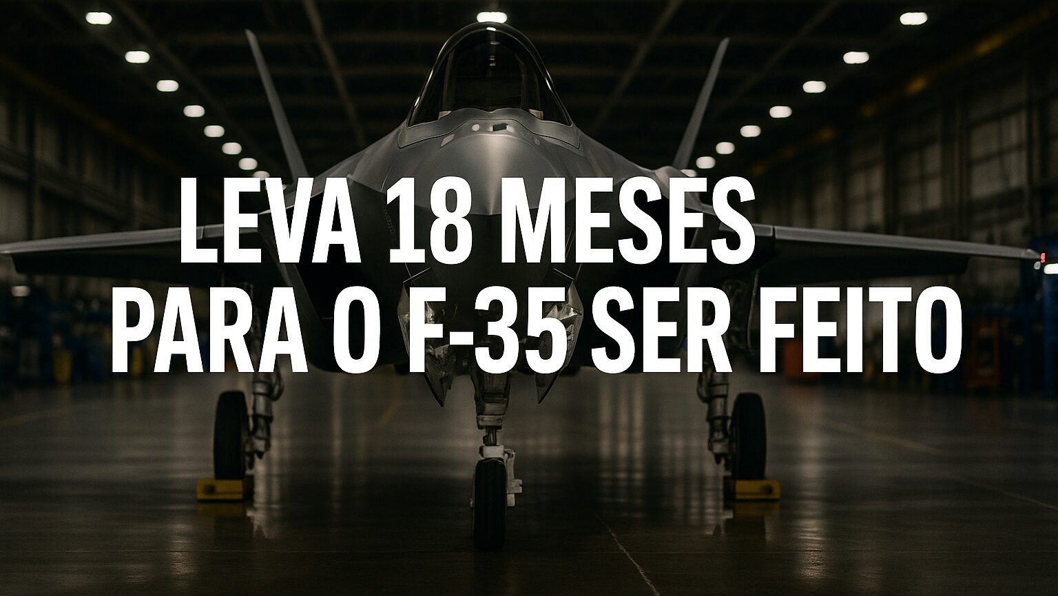 A maior fábrica de F-35 do mundo