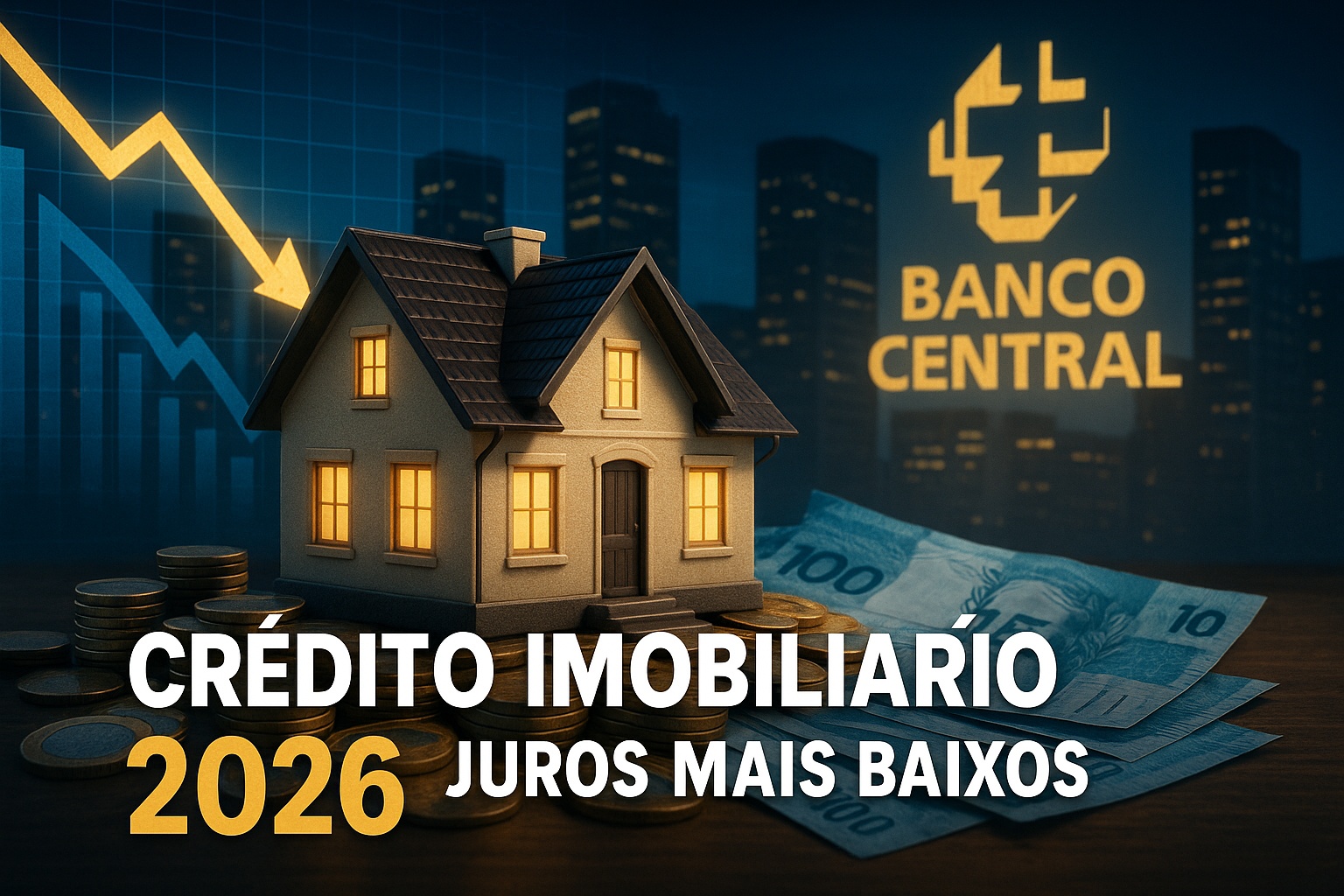 Banco Central prepara mudança histórica no crédito imobiliário: novo modelo de financiamento da casa própria começa a ser testado em 2026 e promete juros mais baixos em 2027