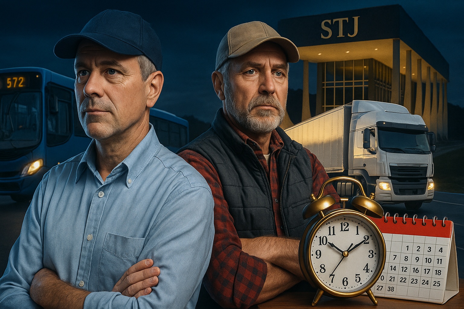 STJ confirma: motoristas de ônibus e caminhoneiros podem ter tempo de serviço reconhecido como especial se comprovada exposição a agentes nocivos, antecipando aposentadoria em até 10 anos