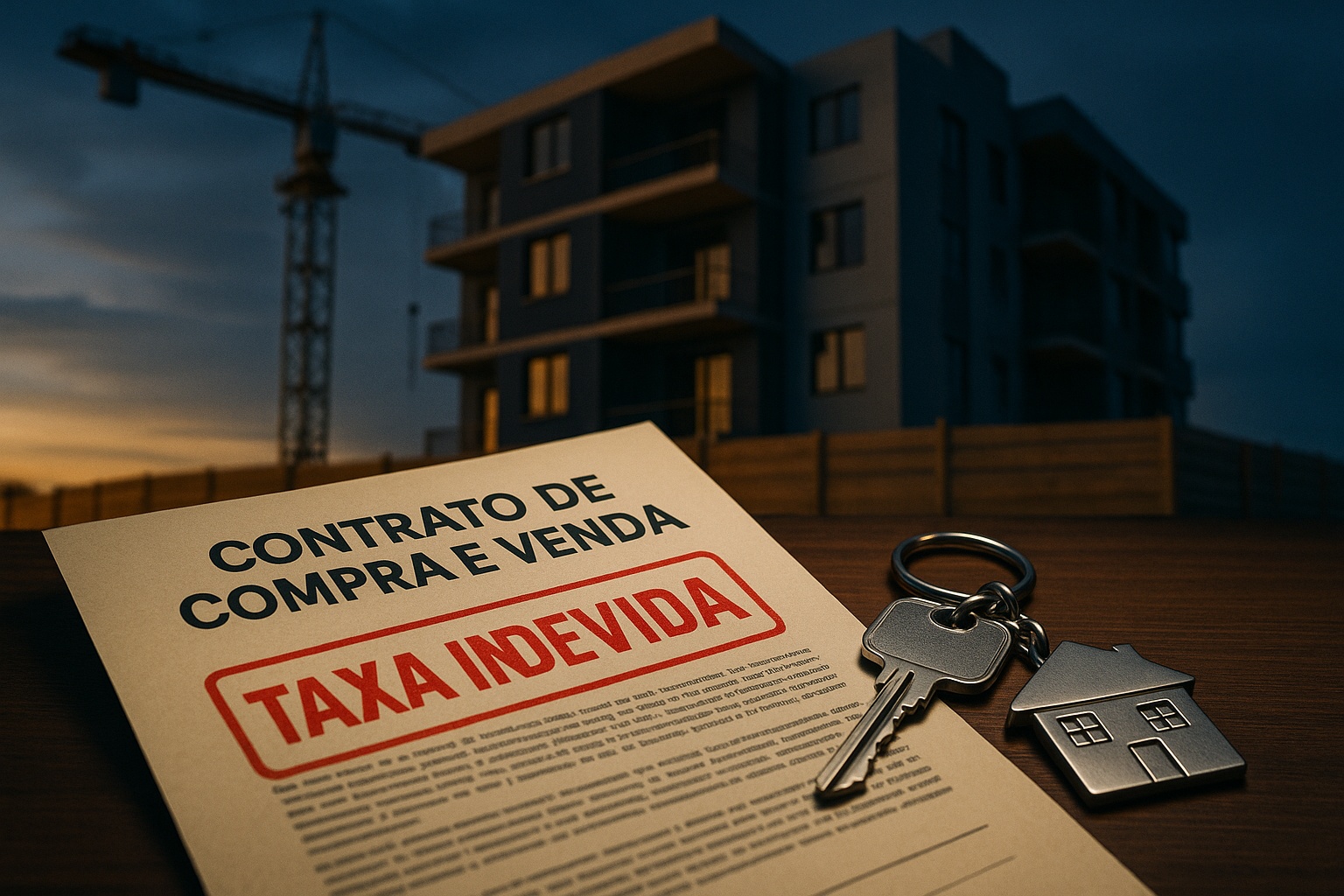 Justiça confirma: taxa de condomínio não pode ser cobrada antes da entrega das chaves — responsabilidade é da construtora até o comprador assumir posse do imóvel