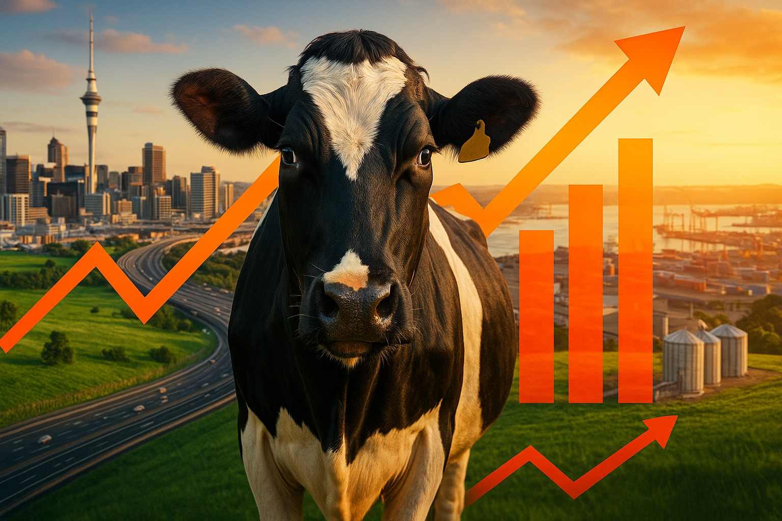 Conheça como a Nova Zelândia saiu do atraso econômico e virou potência no agro com leite de alta qualidade, cooperativas fortes e zero subsídios estatais.