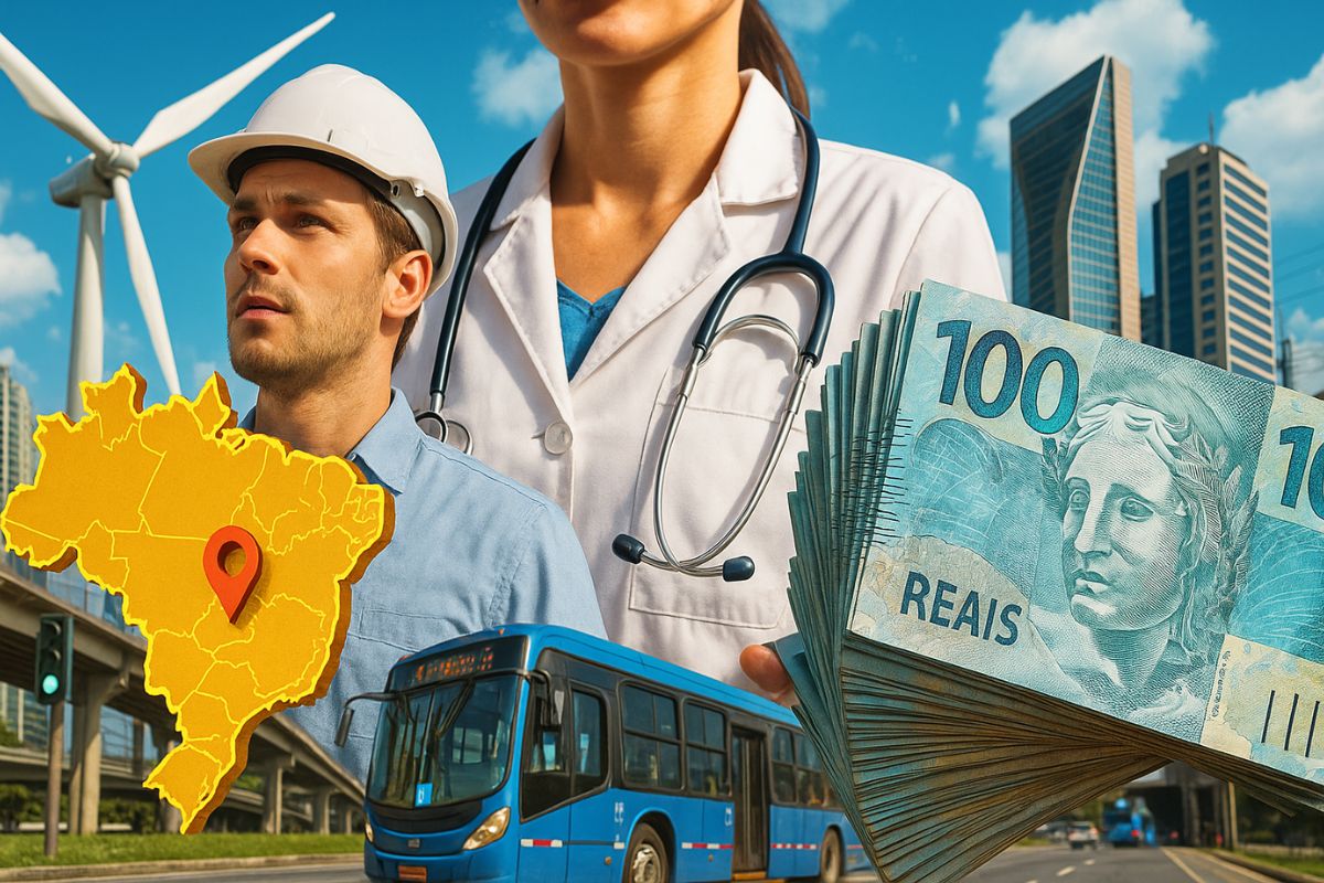 As profissões disputadas no Brasil oferecem salários altos e vagas abertas em todos os estados, impulsionadas pela transformação digital e por um mercado de trabalho que segue aquecido mesmo com a desaceleração econômica.