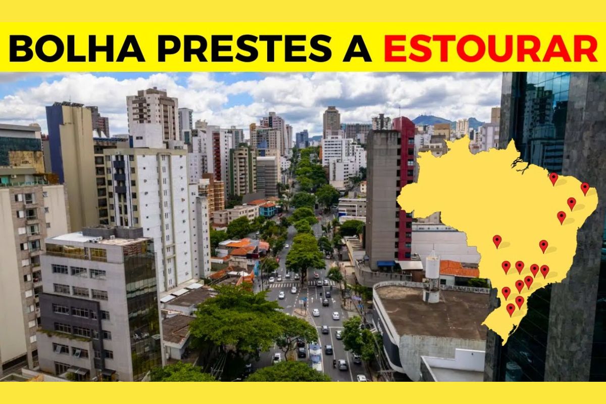 Cidades do Brasil enfrentam desvalorização no mercado imobiliário, com excesso de oferta e fuga de investidores pressionando preços.