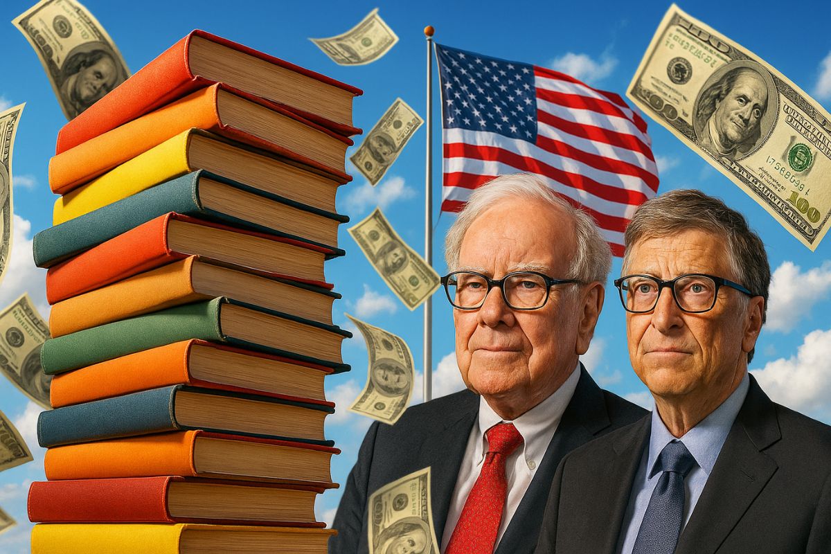 Ele lista 25 livros para 2025 que podem transformar sua mentalidade financeira e te fazer ganhar mais dinheiro