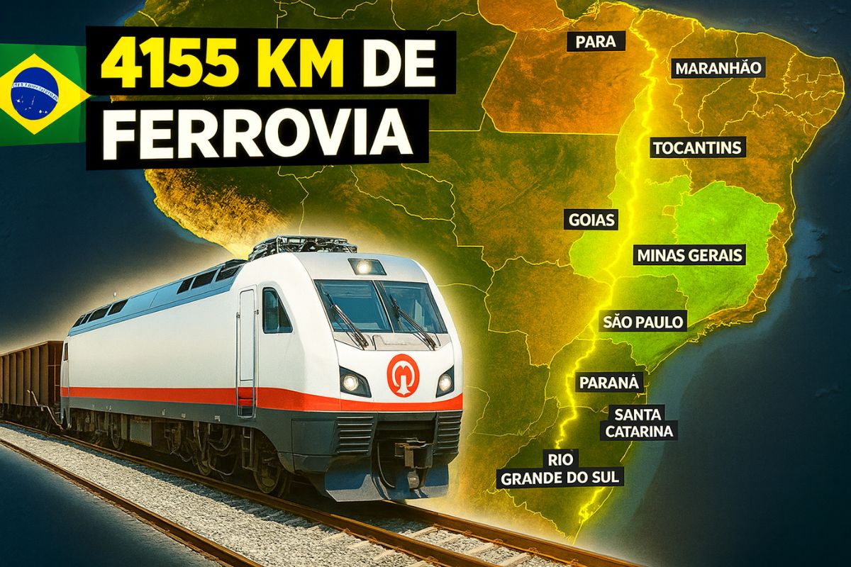 A ferrovia que o Brasil esperou por quatro décadas: como a Norte-Sul venceu desafios, ligou regiões e se tornou símbolo da nova era logística nacional