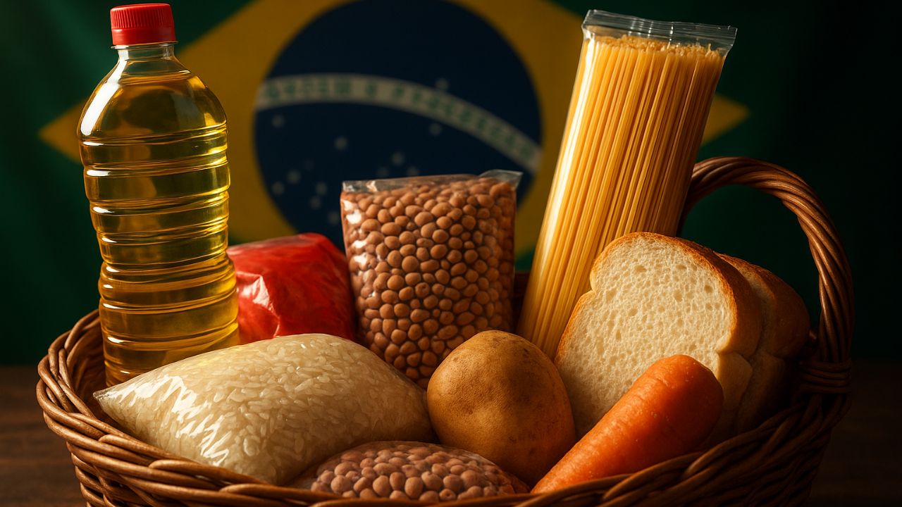 A "cesta básica" tem mais imposto que comida. Mesmo isenta de tributos federais, a carga tributária, a depender do estado, pode ultrapassar 20% do valor final