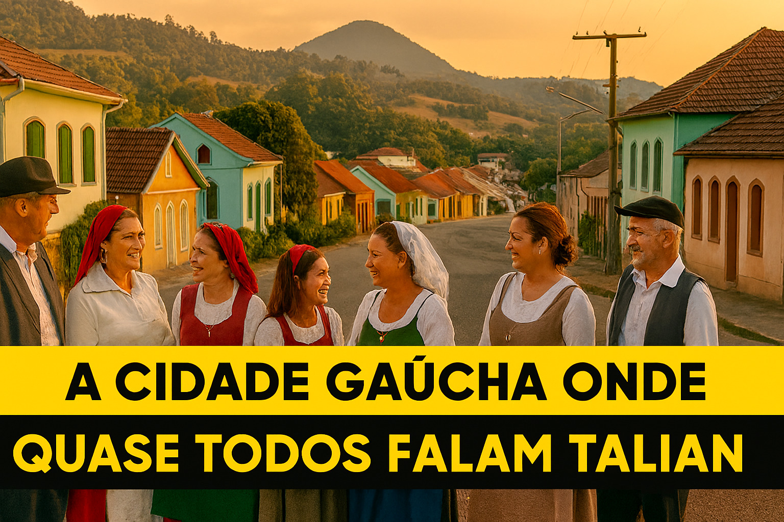 A cidade gaúcha onde quase todos os moradores falam Talian, dialeto que sobrevive no Brasil desde 1875 e foi reconhecido como patrimônio cultural em 2014