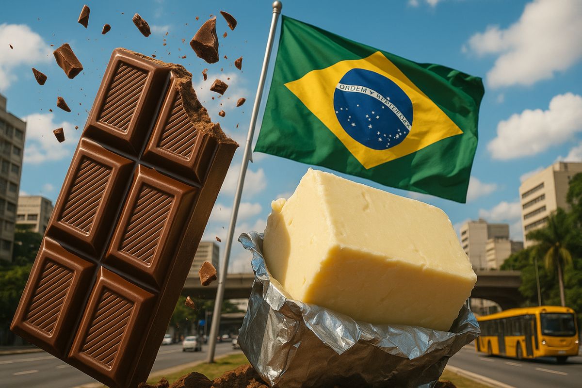 O chocolate nacional usa menos cacau e mais gordura hidrogenada, alerta a Anvisa; excesso pode causar doenças cardiovasculares e enganar o consumidor.