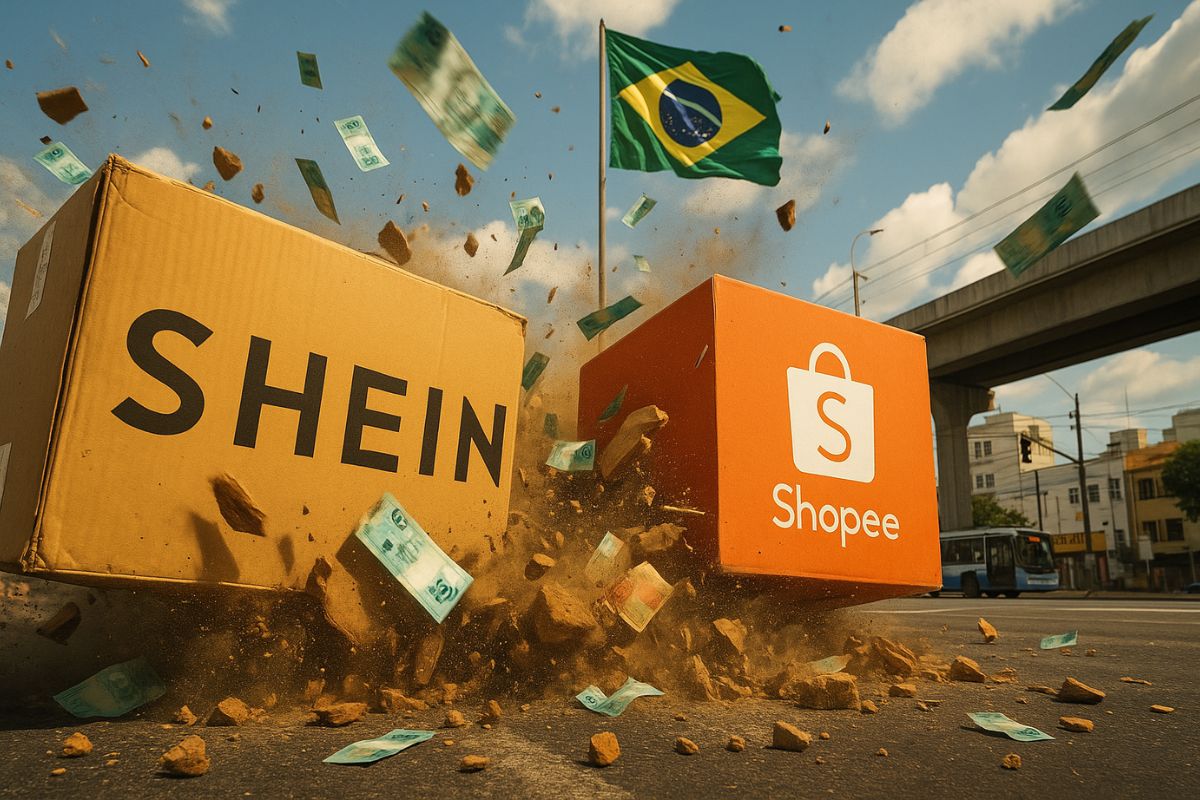 O avanço de Shein e Shopee redefine o varejo nacional, muda hábitos de consumo, desafia o Remessa Conforme e pressiona com preços baixos.