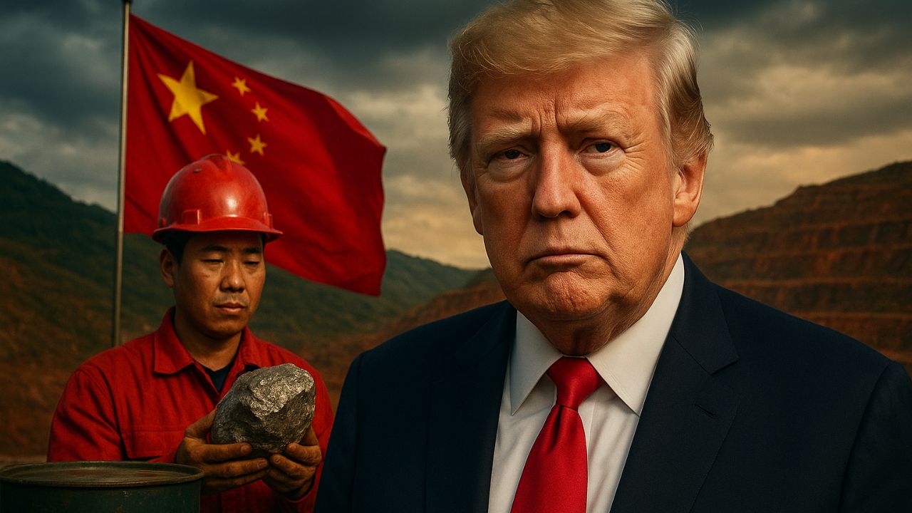 A guerra silenciosa dos minerais: a jogada chinesa com terras raras que expôs o verdadeiro ponto fraco de Trump
