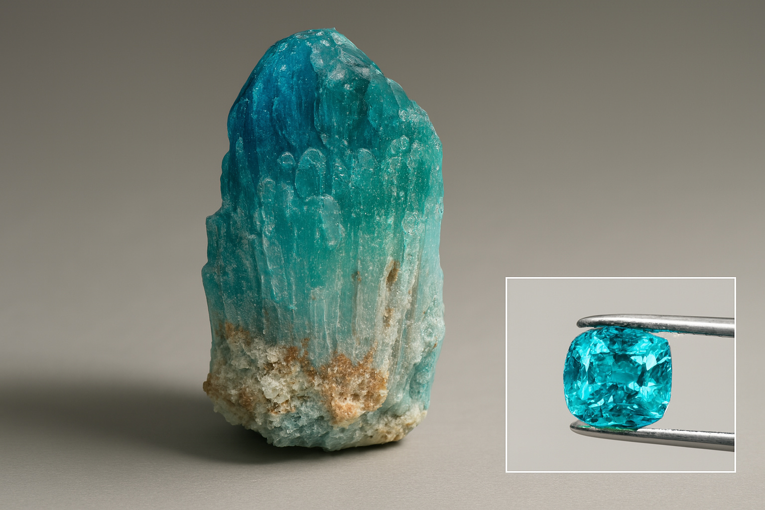 A pedra preciosa brasileira mais valiosa do mundo - a turmalina azul-neon descoberta por um garimpeiro no Nordeste vale mais que diamantes e encanta o planeta