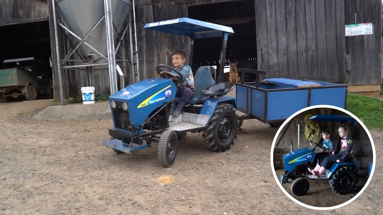 Agricultor reaproveita motor de Biz e constrói mini trator que funciona de verdade — presente inusitado para o filho viraliza nas redes