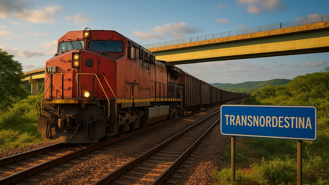 Após 25 anos, Transnordestina (1.200 km) entra na reta final para cortar frete em até 35% e conectar Piauí ao Porto do Pecém