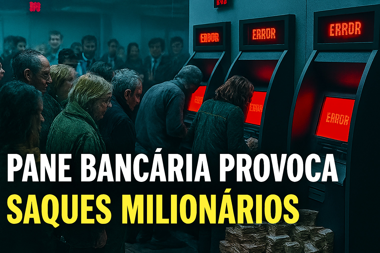 Banco sofre pane e milhares de clientes recebem depósitos indevidos: falha permitiu saques milionários em poucas horas, provocou correria nas agências e entrou para a história como um dos maiores erros financeiros da África; o caso ocorreu em 2024