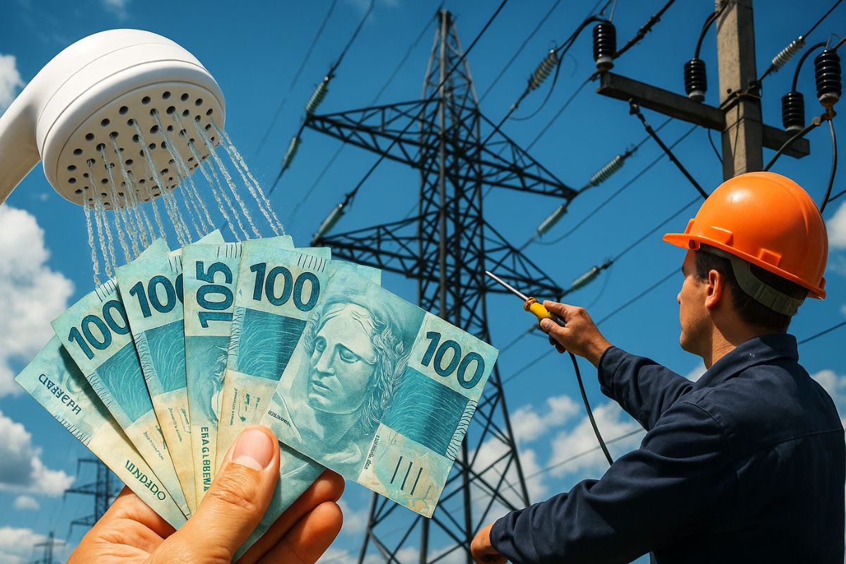 Reduzir o tempo de banho e fazer manutenção elétrica regular no chuveiro elétrico melhora a eficiência energética e reduz a conta de energia.