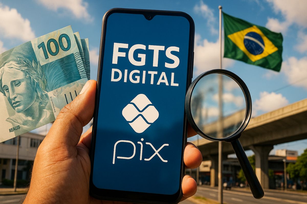 O FGTS Digital usa Pix para recolhimento em tempo real, fortalece a fiscalização das empresas e protege o trabalhador com mais transparência.