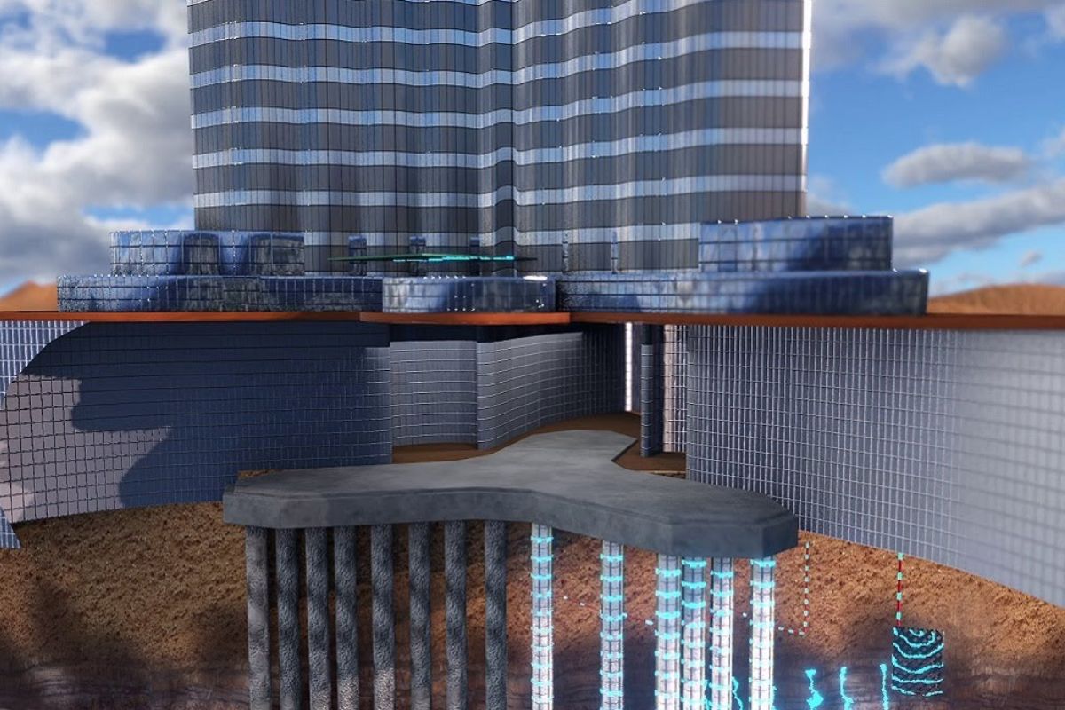 O Burj Khalifa revela o segredo de suas fundações e estacas: proteção catódica e eletricidade constantes garantem estabilidade e resistência sem precedentes.