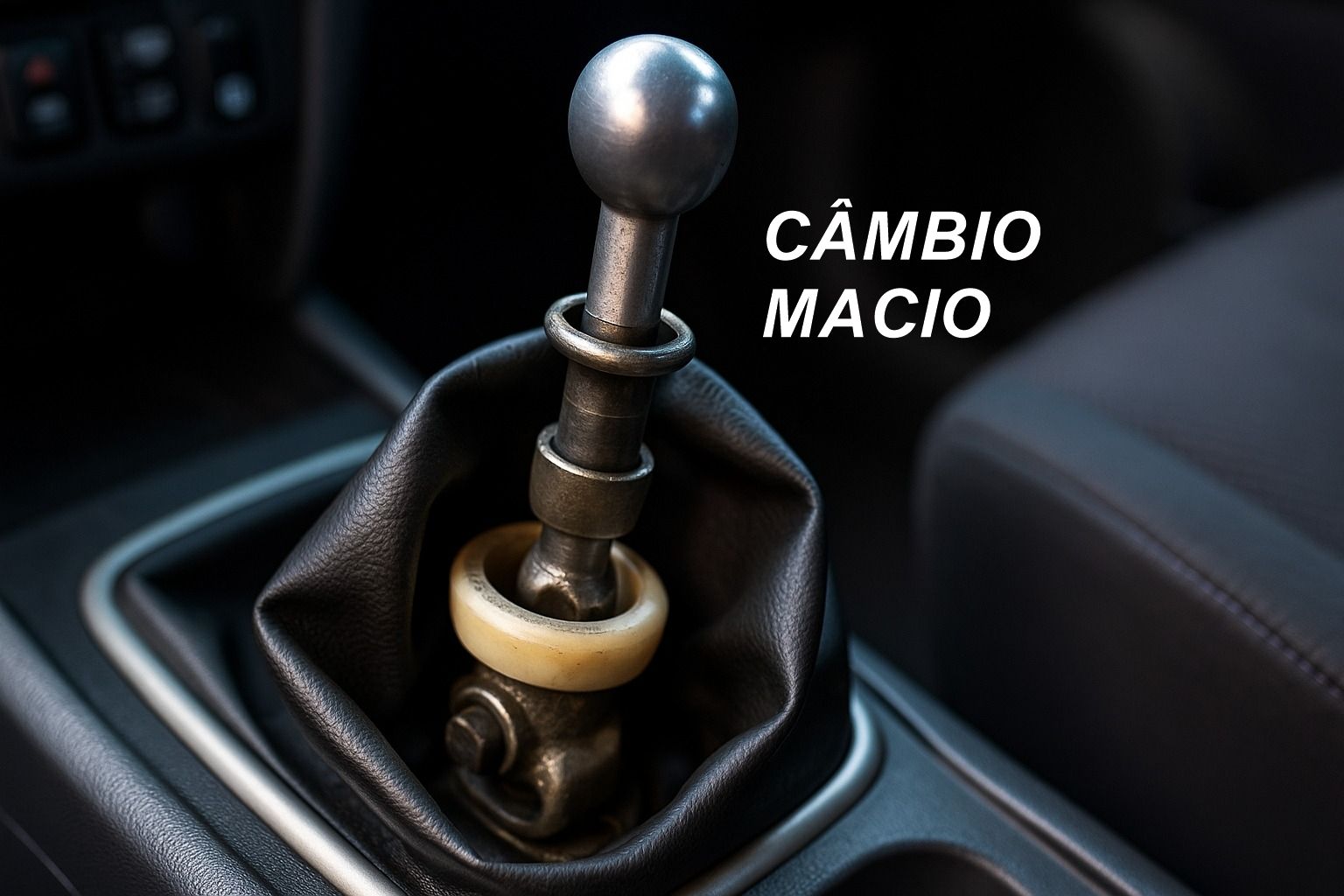 Mecânico ensina como usar graxa de silicone no varão do câmbio para deixar as trocas de marcha suaves e duradouras