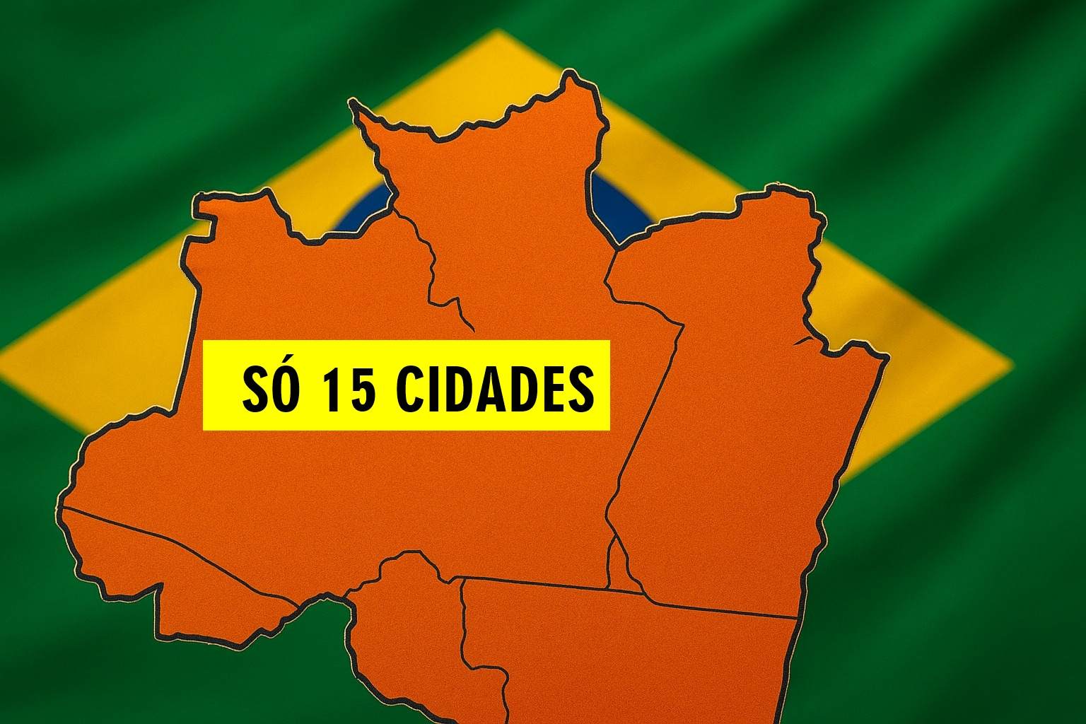 Estado com apenas 15 municípios, área maior que o Reino Unido e capital concentrando 65% da população revela contrastes e importância estratégica
