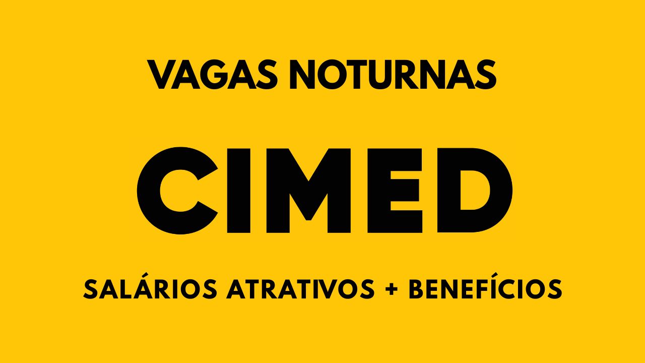 A CIMED anunciou novas vagas de emprego noturnas em Pouso Alegre para profissionais de laboratório. Veja requisitos, horários, funções e etapas do processo seletivo.