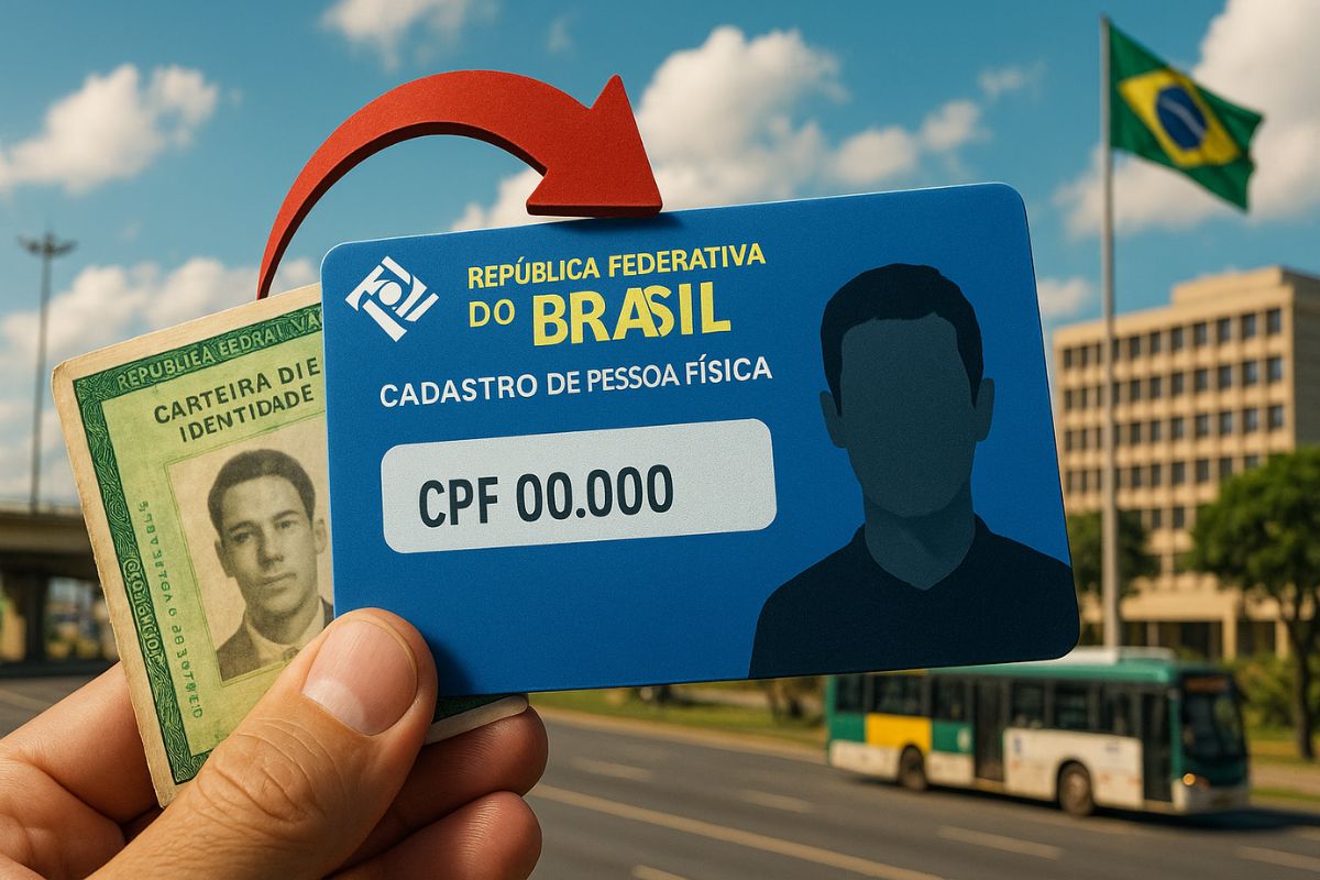 O CPF documento único substitui o RG até 2032 com a Carteira de Identidade Nacional, impactando serviços públicos e exigindo atenção ao cadastro atualizado dos brasileiros.
