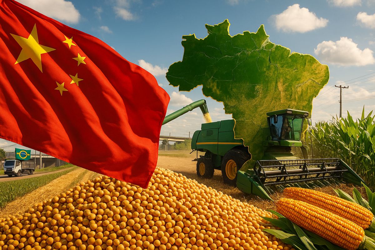 China compra terras e empresas no Brasil para garantir segurança alimentar, controlando soja e milho e ampliando debates sobre soberania nacional.