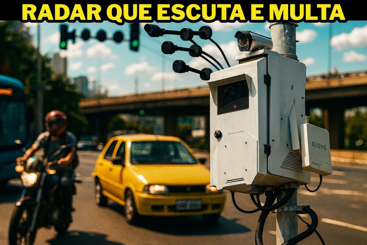 O radar antibarulho em São José dos Campos detecta ruído de veículos e aplica multas discutidas juridicamente pela falta de regulamentação nacional.