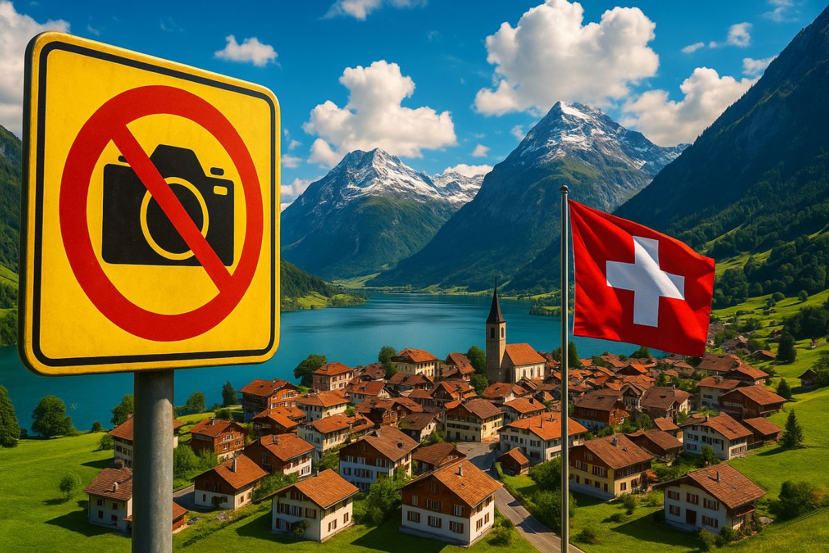 A cidade na Suíça Bergün/Bravuogn ganhou fama mundial após a suposta proibição de fotos, uma campanha de marketing que viralizou nas redes sociais e impulsionou o turismo na Suíça.