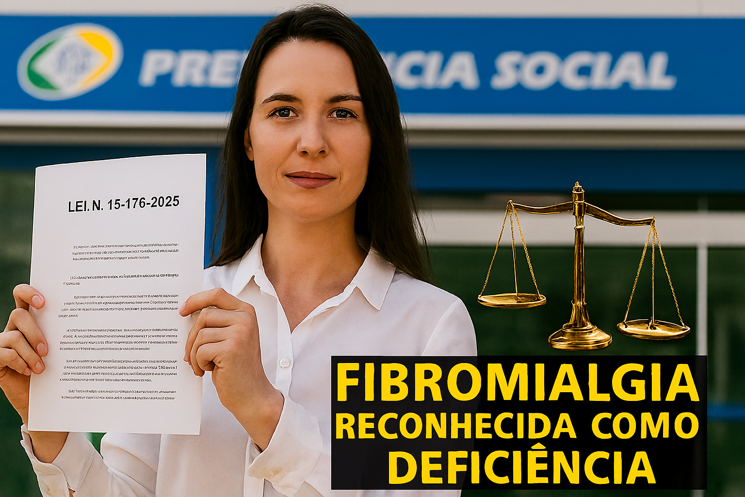 Com a Lei 15.1762025 em vigor, fibromialgia é reconhecida como deficiência para todos os efeitos legais e pode antecipar aposentadoria e garantir BPC de R$ 1.518 no INSS