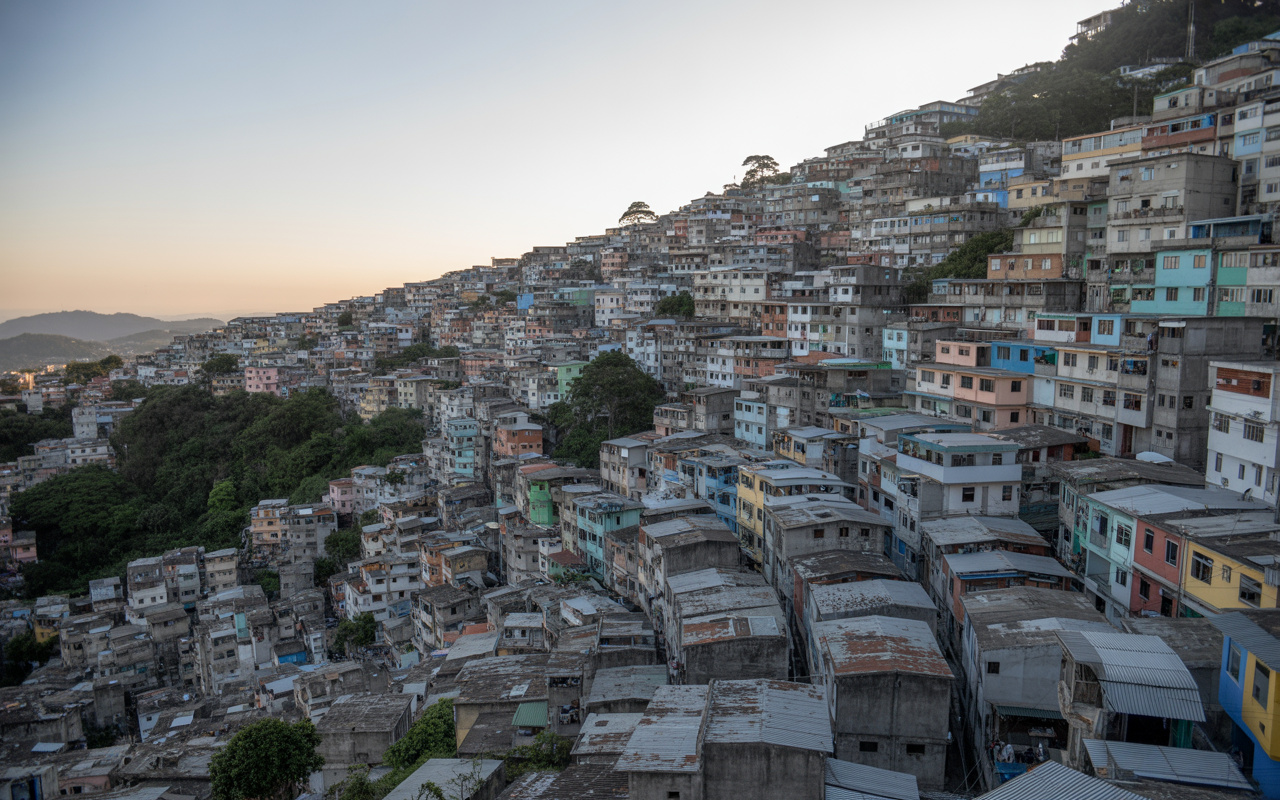 Com mais de 100 mil pessoas comprimidas em menos de 1 km², esta comunidade brasileira abriga mais gente por quilômetro quadrado do que Hong Kong