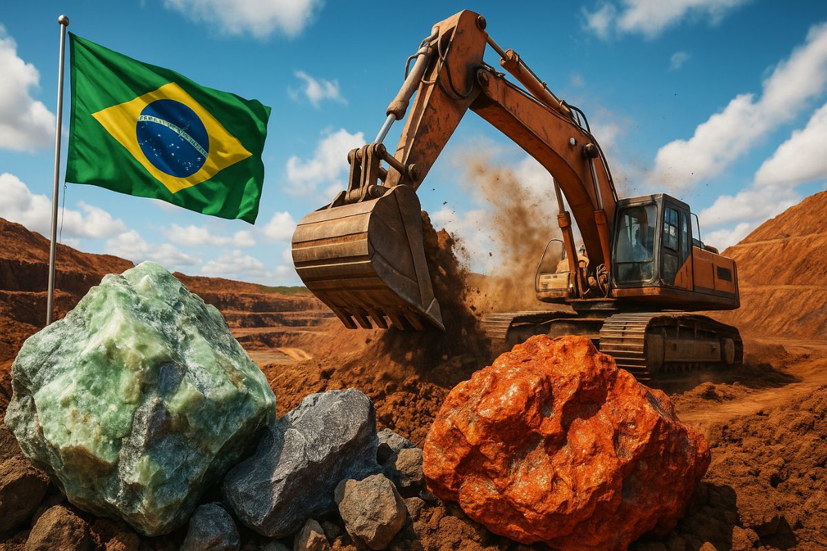 O BNDES destaca que o Brasil tem reservas gigantes de minerais críticos como lítio e cobre, mas explora pouco e precisa atrair investimento sustentável.